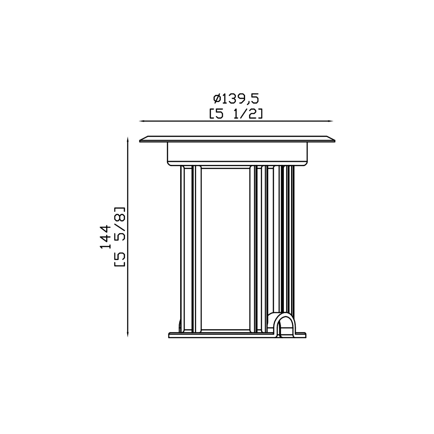 Brass Well Light