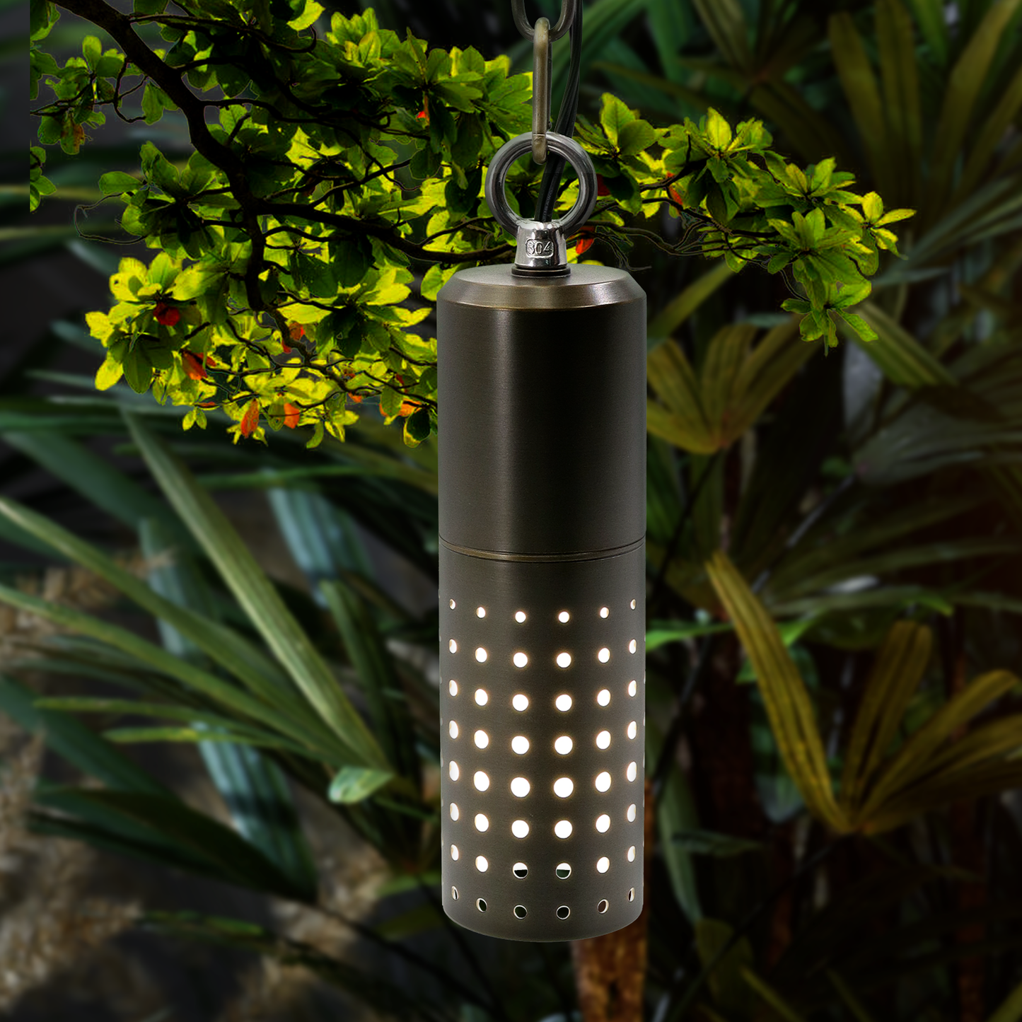 Brass Hanging Light