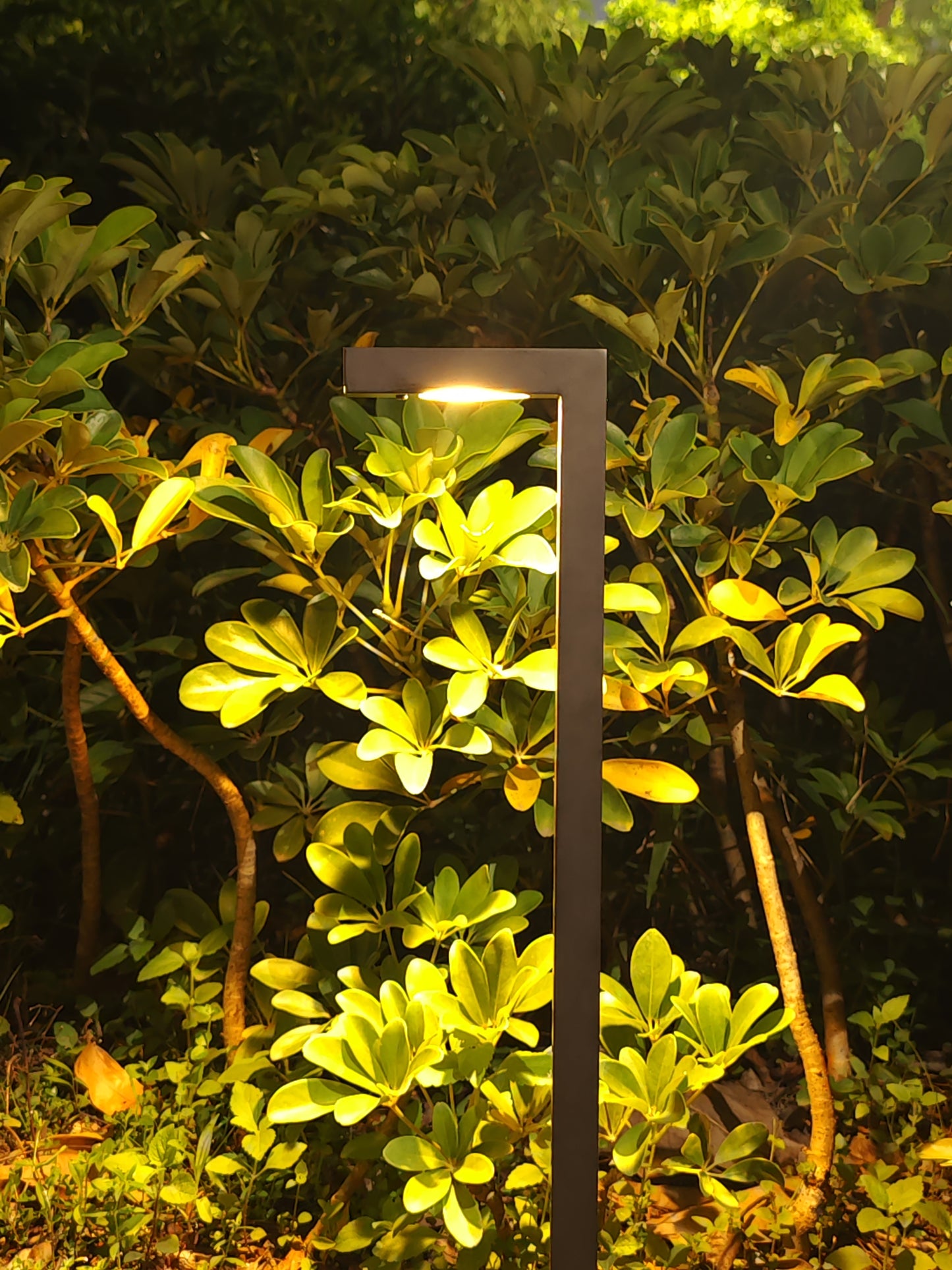 12 V Brass Pathway Light - L Shape