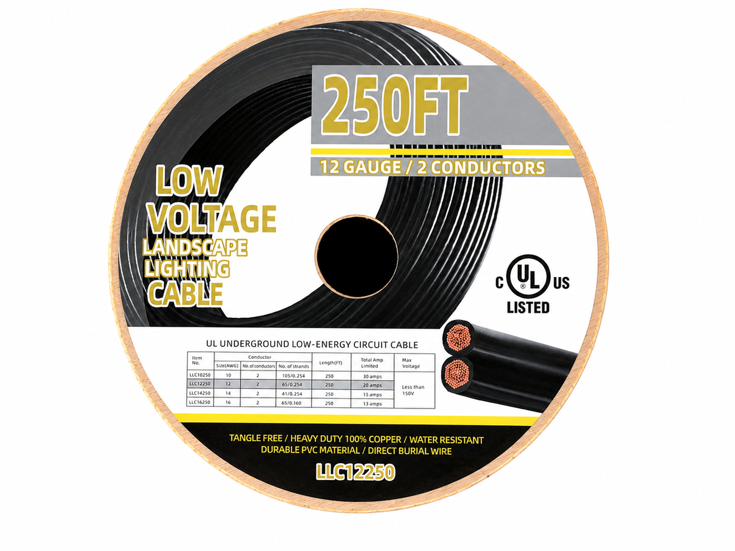 250' Low Voltage Landscape Wire