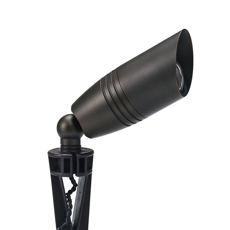 Integrated LED Brass Up-Light