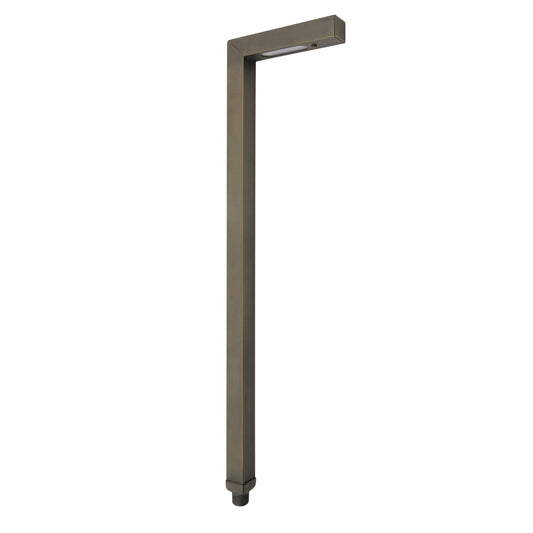 12 V Brass Pathway Light - L Shape