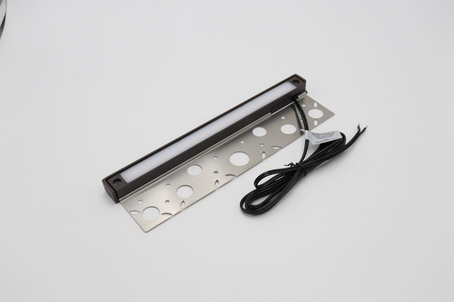 12 Inch Aluminum Hardscape Light (Matte Black)