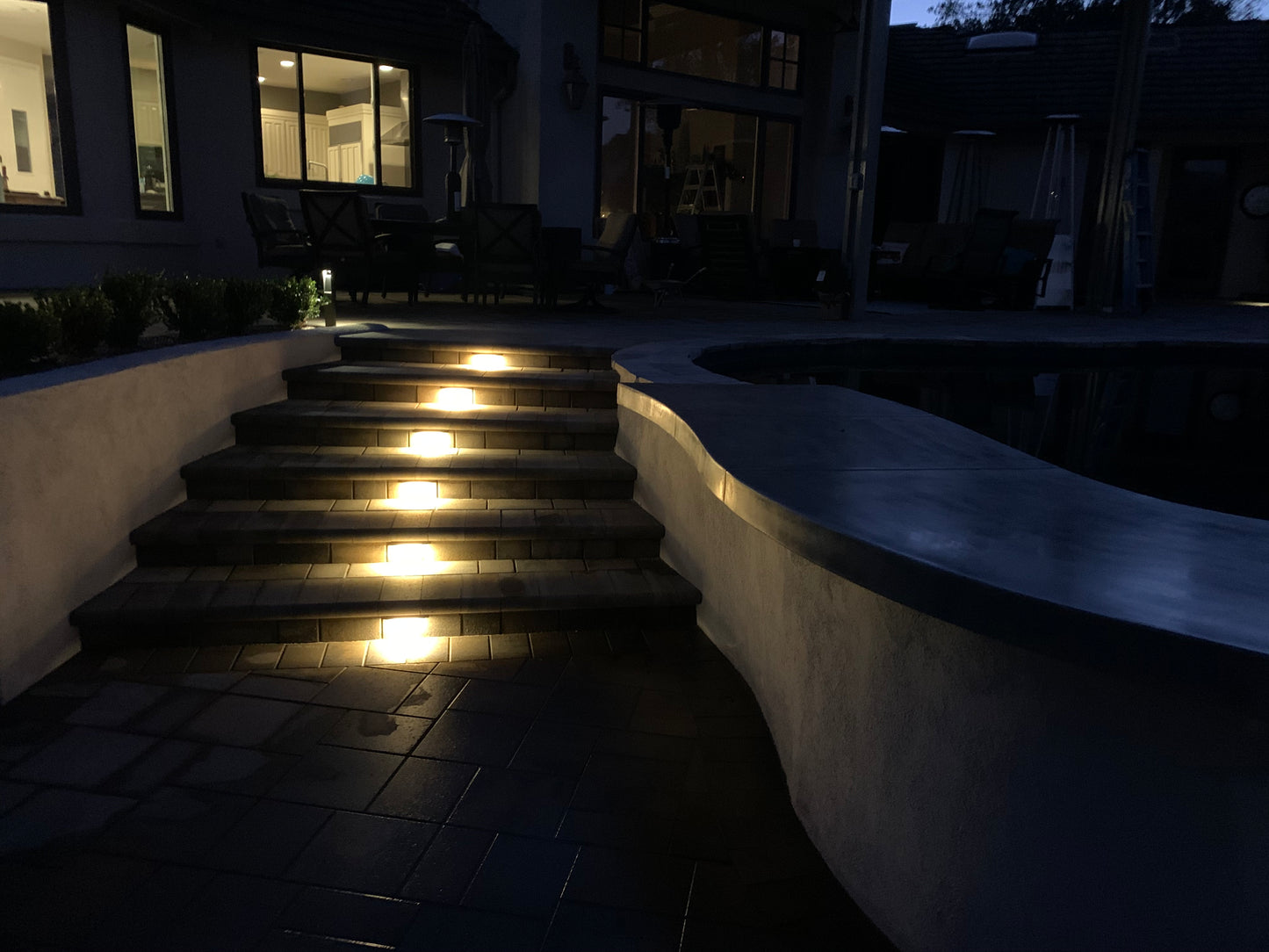 7 Inch Brass Hardscape Light