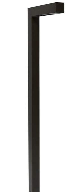 12V Matte Black Aluminum Pathway Light - L Shape
